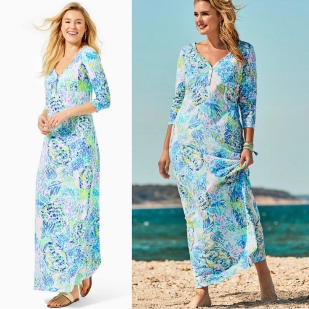 Lily Pulitzer Palmetto Maxi Dress NWT